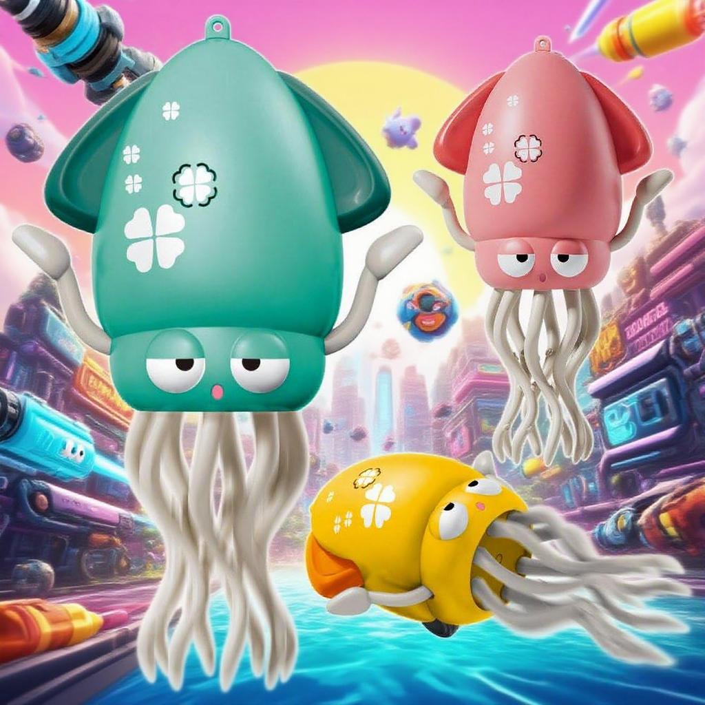 Bewegliches und tanzendes Oktopus-Tintenfisch-Spielzeug, Elektrisches Tintenfisch-Spielzeug mit LED-Lichtern und Musik, Automatischer Ausweichsensor, 8-beinige Aktion, USB-wiederaufladbar,