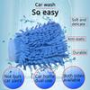 Car Wash Towels Microfiber Chenille Car Cleaning Towel Mitt Glove Soft Drying Cloth Hemming Wash Towel Water Suction Clearner