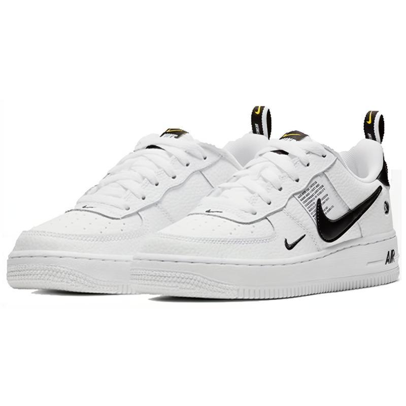 Nike Air Force 1 Low Utility White Black GS Sneakers AR1708-100