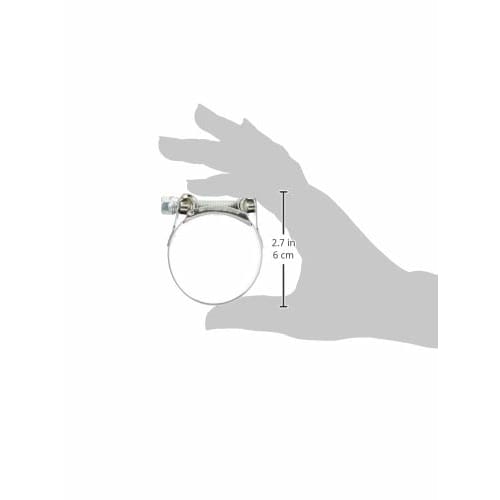 Kijima Motorcycle Muffler Band Muffler Clamp 51-55mm Band: Stainless Steel/Bolt: Steel 209-2604