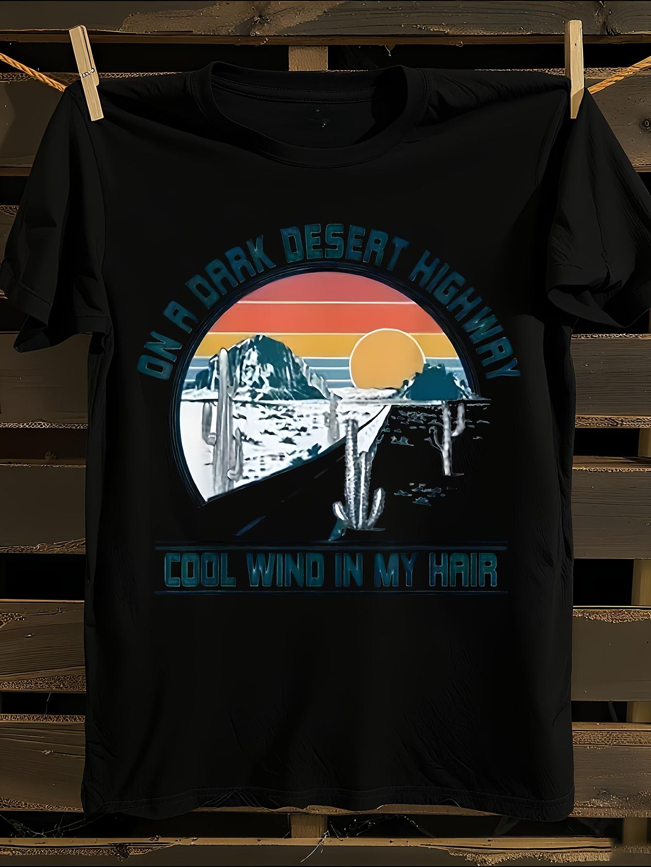 Vintage Desert Graphic T-shirt M
