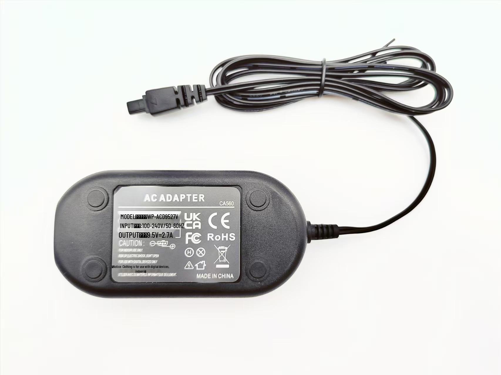 Сетевой адаптер CA560 для камер Canon G1, G2, G3, G5, G6, ZR10, ZR20 и ZR40