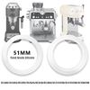 2/4x Silicone Steam Rings Silicone Gasket for EC685/EC680/EC850/EC860 Espresso