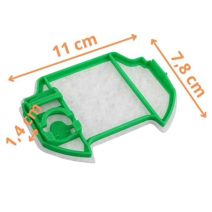 Filtre moteur pour aspirateur laveur Vorwerk Kobold VK7 [Lot 2] Filtre Protection moteur