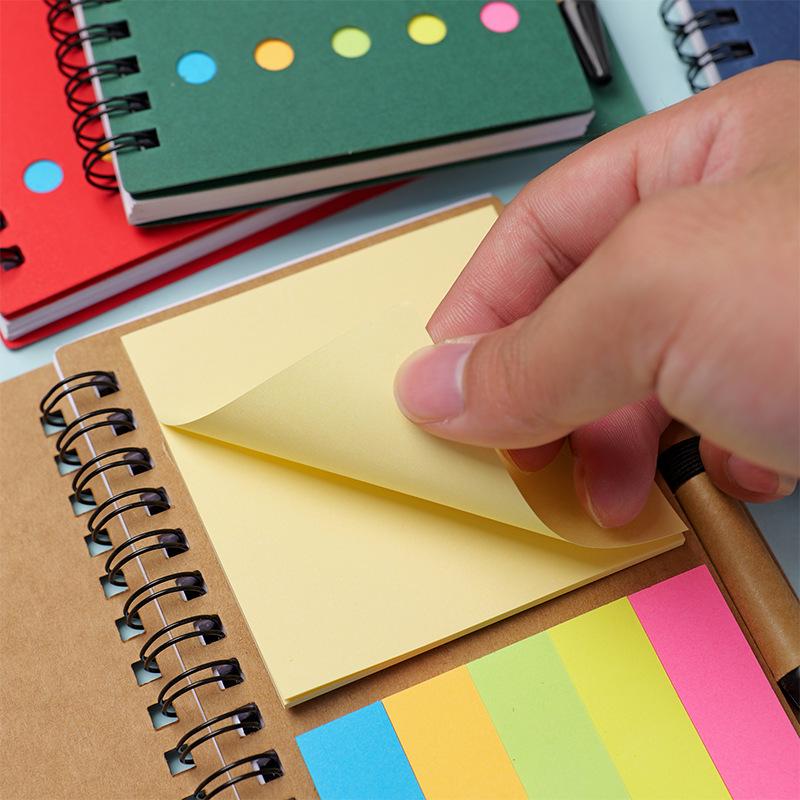 Custom Logo Sticky Notes Notebook - Creative Office & Promotional Notepad for Exhibitions