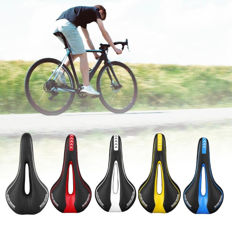 Regulable Secure Bicycles Seats Ride Thickened Silicones Seats Cover Cushions for Road Cyclists