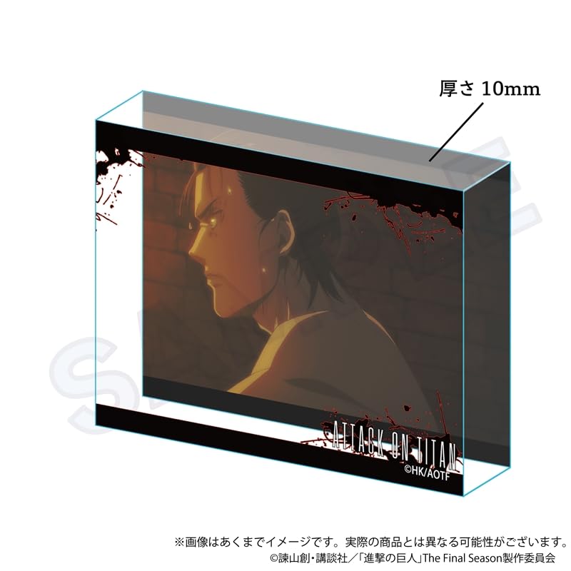 Attack on Titan The Final Season Scene Acrylic Block A