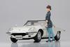 Hasegawa Mazda Cosmo Sports L10B Figure Plastic Model SP368 1/24 w/Girls