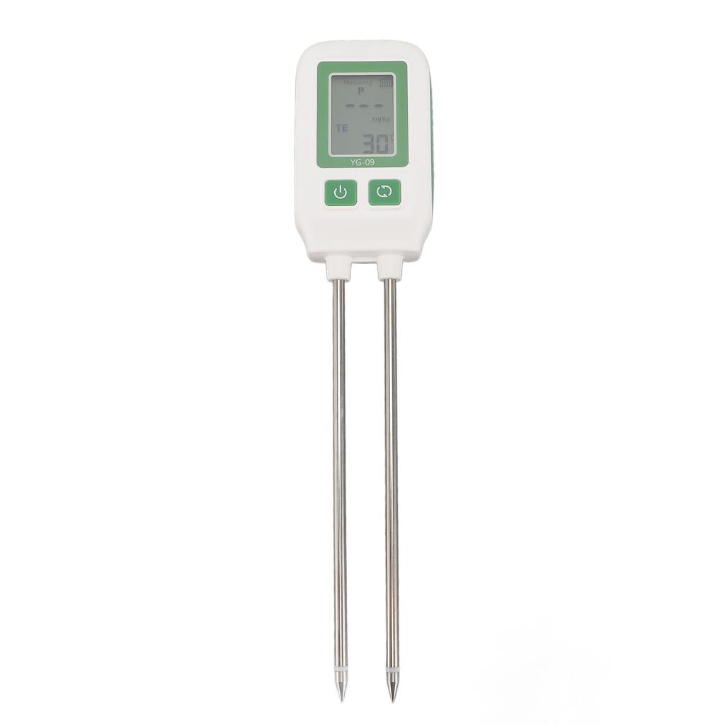 Soil Nutrient Tester Double Probe High Accuracy Soil Meter Portable Soil Fertility Tester for