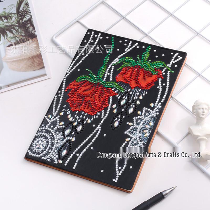 DIY Diamond Painting Business Notebook – Creative Dot Drill Writing Book for Kids