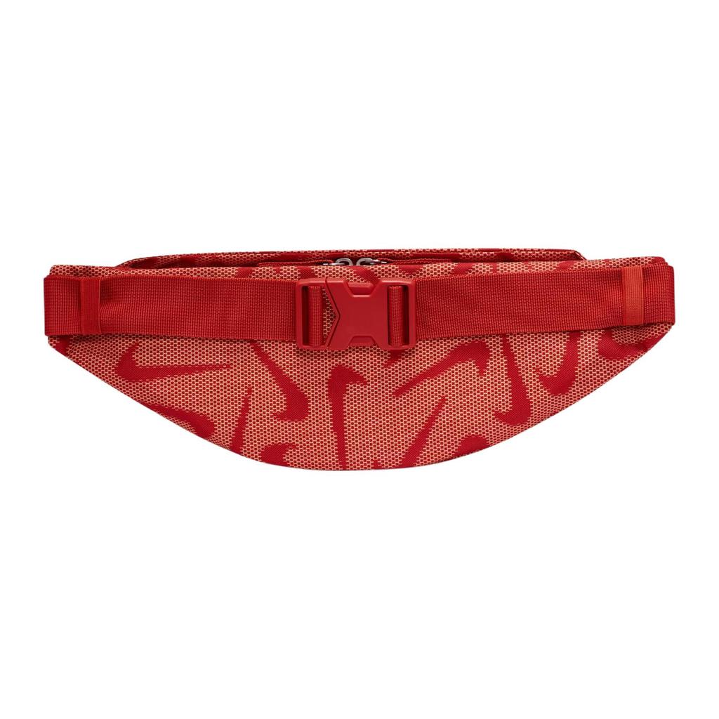 New Nike Heritage Fabric Sling Bag Fanny Pack Regular Unisex Vermilion/White DQ5605-623