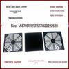 20cm Washable Dustproof Plastic Fan Cover with Net