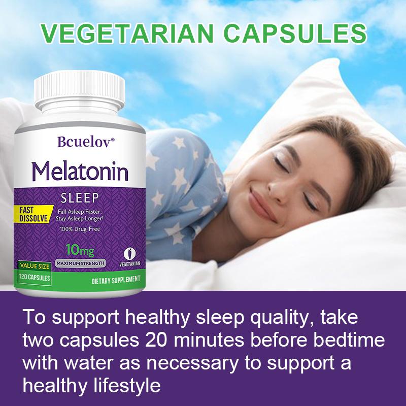 Magnesium stearate,Sleep Support Supplements, 120 Capsules