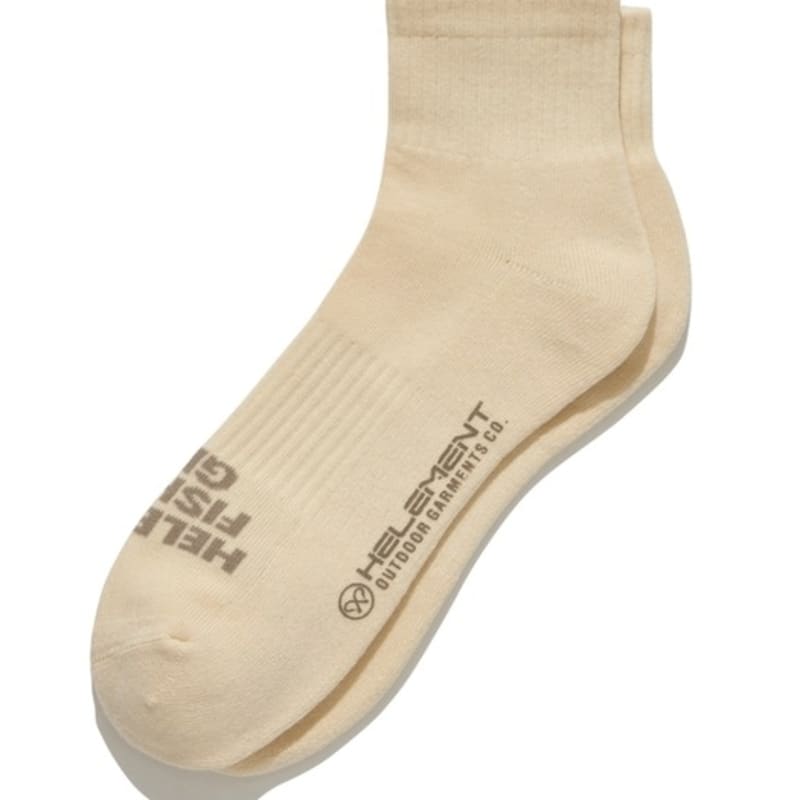 HELEMENT Unisex Technical Skin Mid Socks (IVORY)