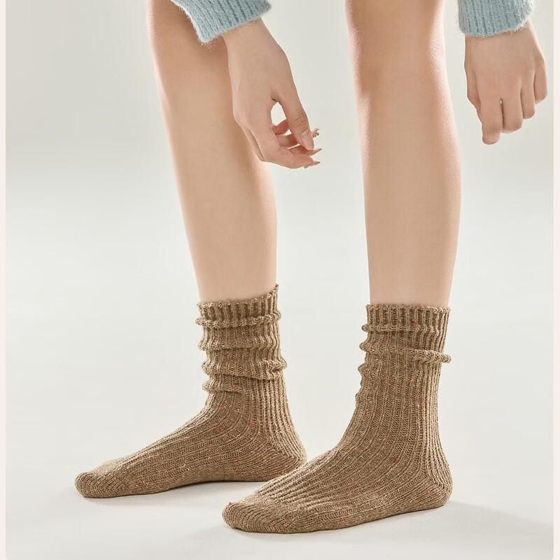Women's Thermal Antibacterial Mid-Calf Socks - 3-Pair Set