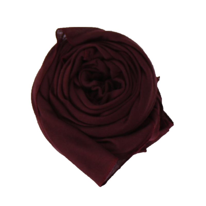 Modal Jersey Hijab For Women Cotton Headscarf Soft Long Shawl Muslim Fashion Scarves Islamic Turbans Women Bandana Headband
