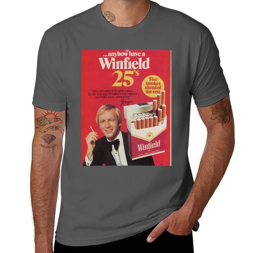 Vintage Cigarette Ad TShirt Large Size Soft Cotton TShirt