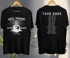 Unisex Shirt Cotton Oversize Large Size NEW!!! Neil Young Love Earth Tour 2025 Fan Made Reprint 2-sides T-Shirt