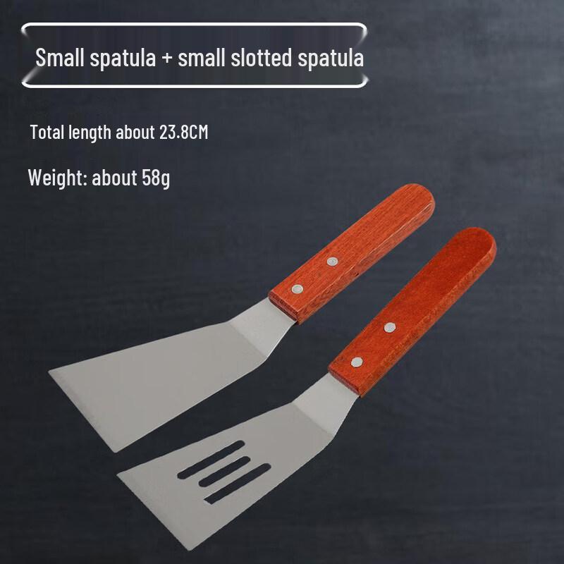 Qiwei Stainless Steel Teppanyaki Spatula