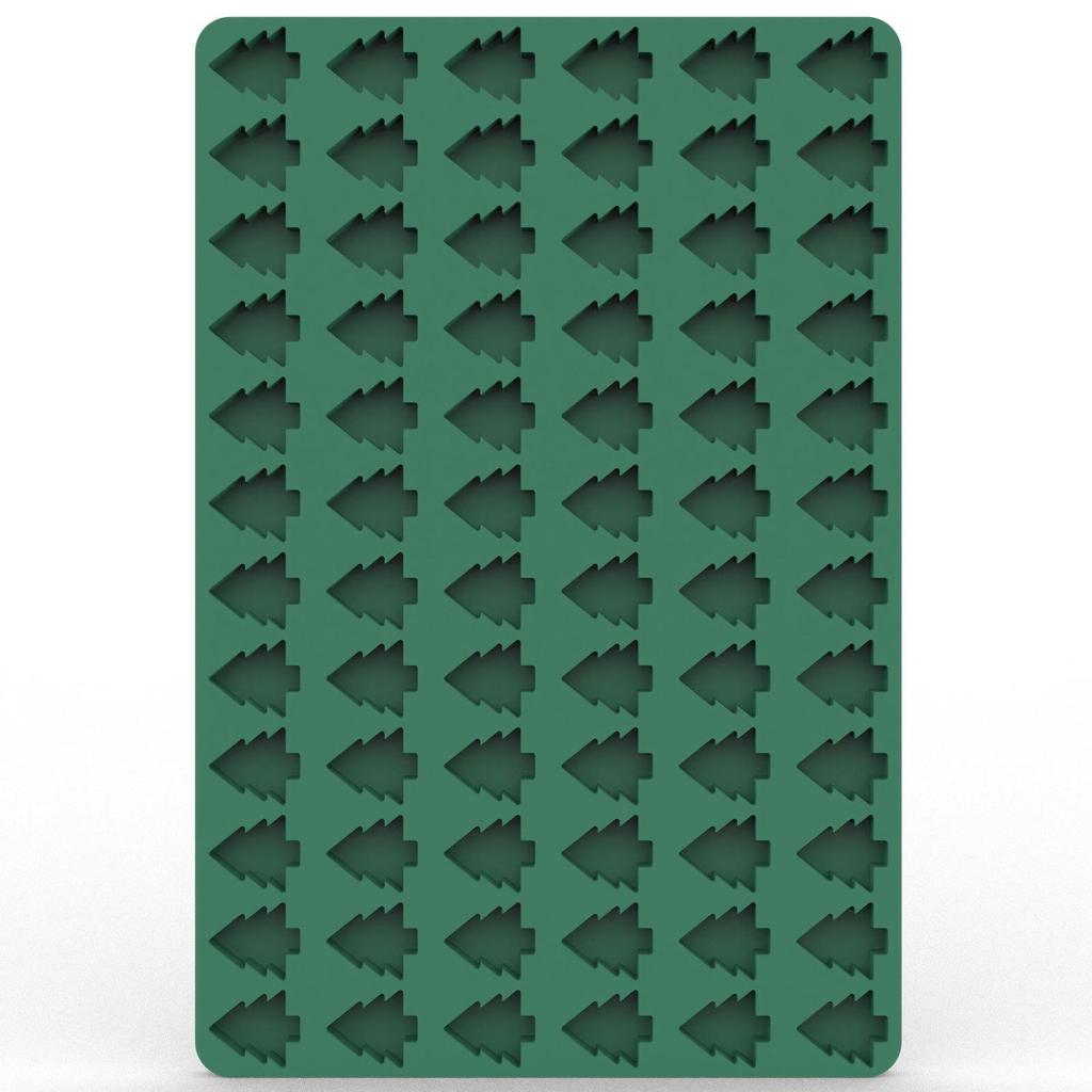 Stampo da forno in silicone Mini pentagonale a forma di cuore con lisca di pesce per biscotti per cani Snack con reticolo di ghiaccio Stampo per cioccolato Facile da usare