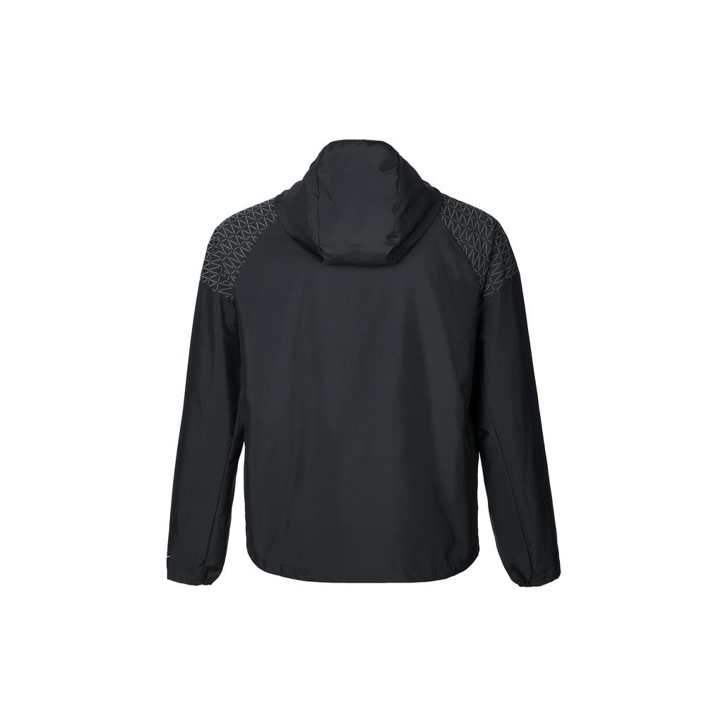 Nike Run Division Flash logo Reflective Printing hooded Running Jacket Black Men's CU7871-010