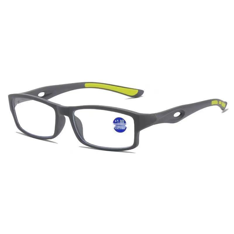

Dual-Tone Anti-Slip Sports Reading Glasses: Comfortable, Fashionable, High-End, HD, Anti-Blue Light. Smart Progressive