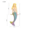 Fish Tank Landscaping Mermaid Garden Terrace Garden Decoration Desktop Home Resin Ornament Pool Balcony Decoration