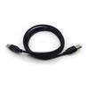 Delca USB 2.0 Printer Cable, 5.3 Feet (1.6 Meters), Black, Compatible with Canon, Brother, Epson, Samsung, HP, Dell & More