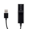 Adaptér USB 2.0 Ethernet - BELKIN - F4U047BT - 10/100MBPS - Černý - Síťový kabel