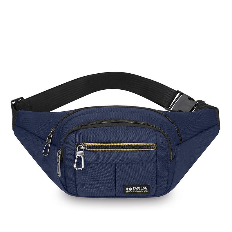 Multifunctional Portable Sports Purse Outdoor Leisure Simple One-shoulder Messenger Bag Large Capacity Portable Fashion Chest Bag Male