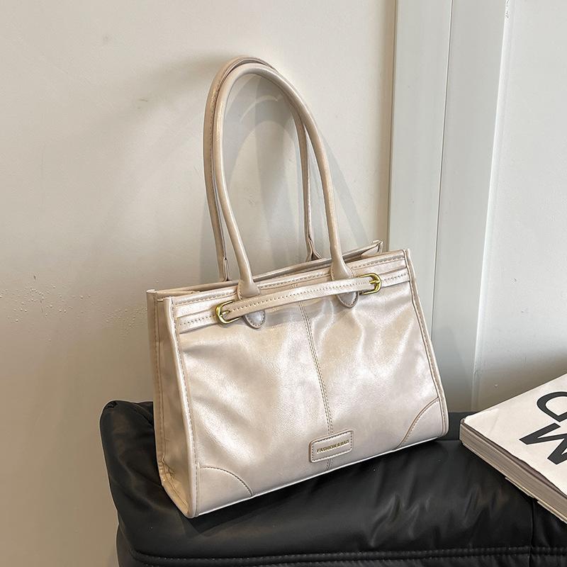 

Большая вместительная ретро-сумка для женщин, новая осенне-зимняя мягкая кожаная сумка подмышкой, модная текстура, сумка на плечо