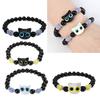 Lovely Bracelet Resin Luminous Bead Bracelet Comfortable Cat Hand Chain Great for Everyday Life and Dating