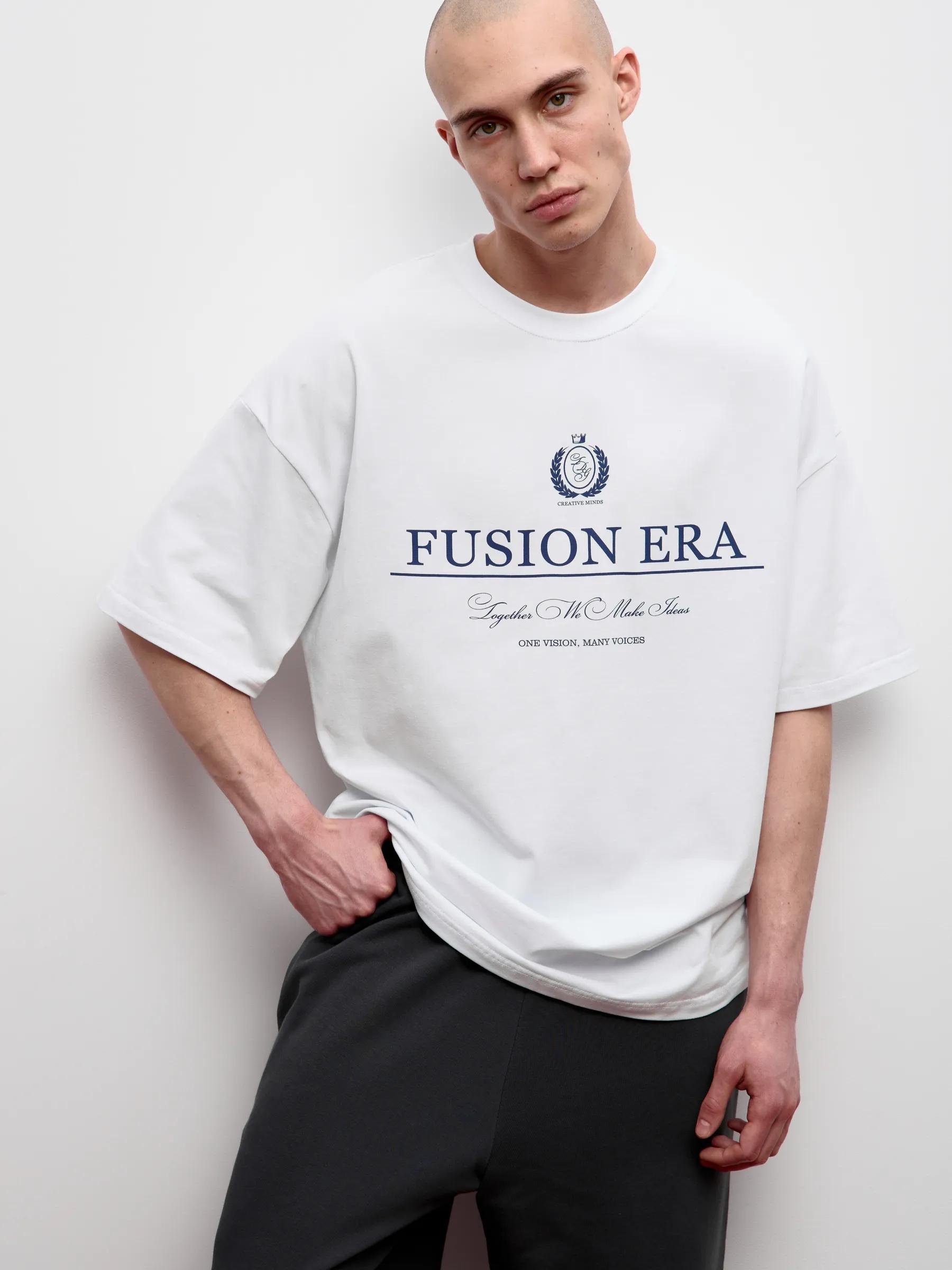 

Oversized print T-shirt 4XL