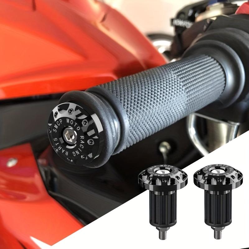 

2pcs Universal Motorcycle Bar End Cap CNC Full Alloy for Handle Grip Motor Handlebar End Motorcycle Decoration Handle Plug Grip Stop