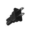 US 2pin Male Plugs to IEC 320 C5/C7 Adapter Cable US Power Adaptor Plugs