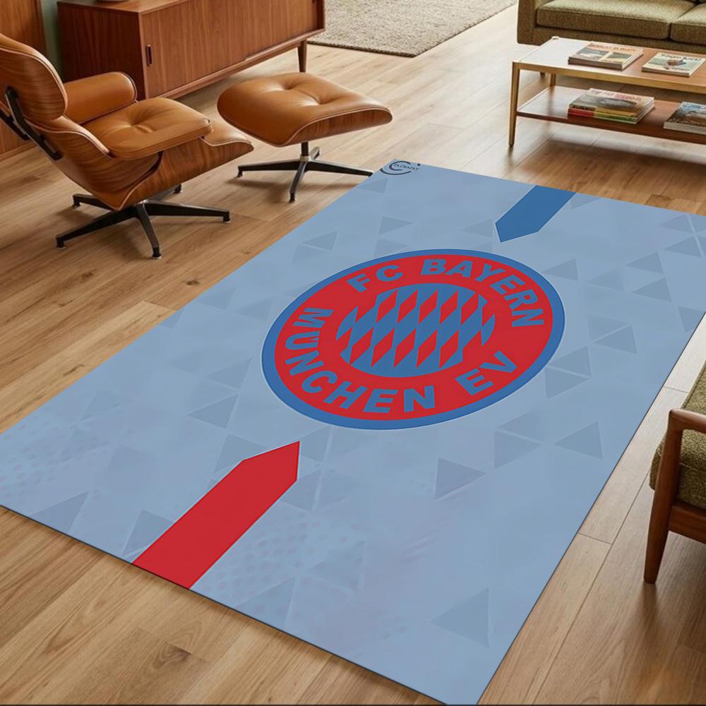 Bayern Munich Crest Area Rug Suitable for Dormitory Living Rooms Dining Room Study room Antislip Carpet Office home decor Wedding Party Gift
