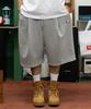 Igseukeoseu Bermuda Caesar Tuck Wide Pants Grey