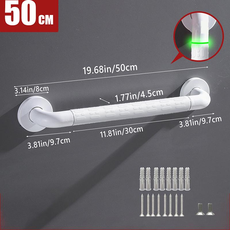 Bathroom Grip Shower Tub Grab Bar Toilet Safe Handle Handrail Useful Shower Safety Support Handle Towel Rack