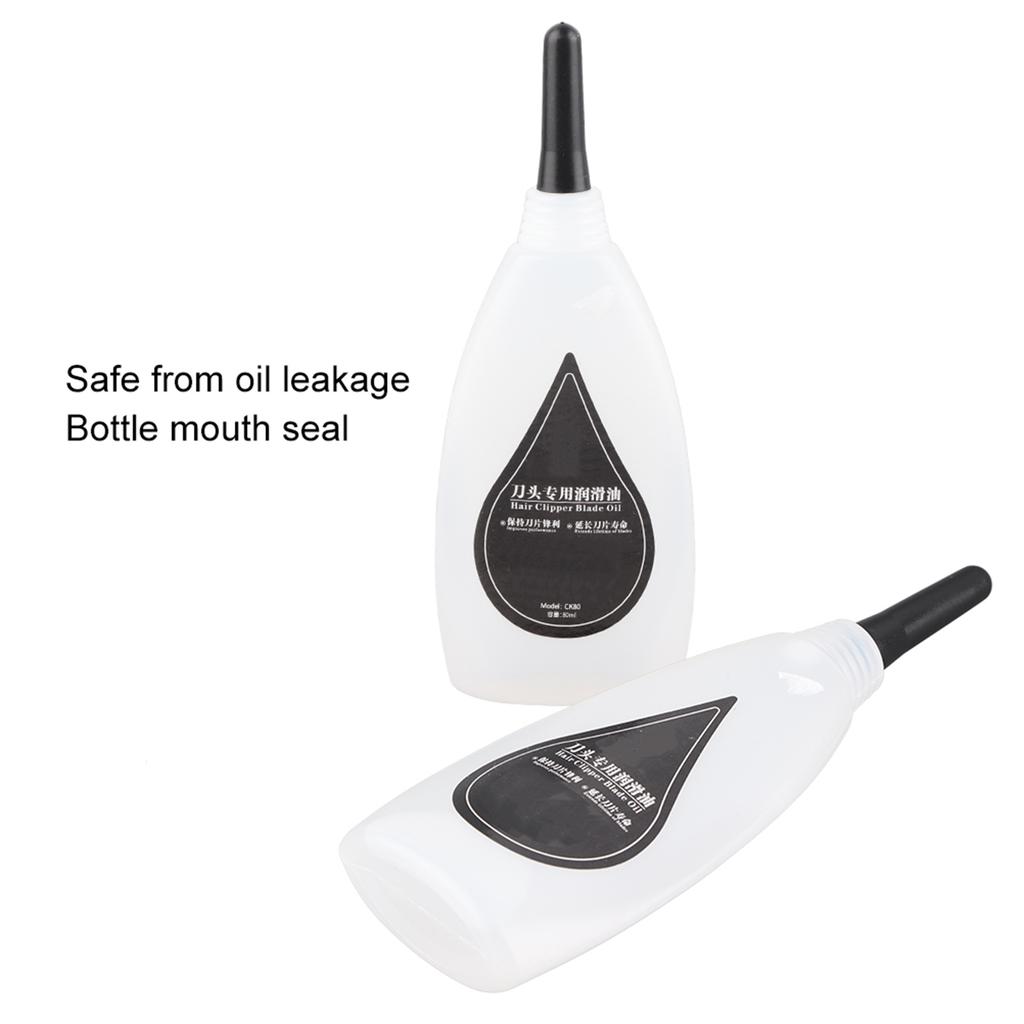 80ml Clipper Oil for Hair Trimmers Hair Clippers Lubricant for Electric Shavers Lubrication and