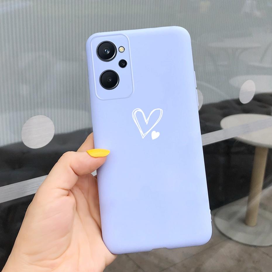 

For OPPO Realme 9i Case RMX3491 Fashion Lovely Painted Soft Silicone Cover For Realme9i 4G Realme9 i Phone Shell Bumper Fundas Realme 9i