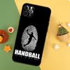 Stylish Playing Handball Phone Case For iPhone 17 16 14 13 12 11 15 Pro Max 12 13 Mini 16E 17 Air Shockproof Cover