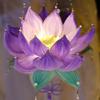 Chinese Festival DIY Decoration Set Traditional Flower Lamp Craft Supplies With Sticks For Home Parties