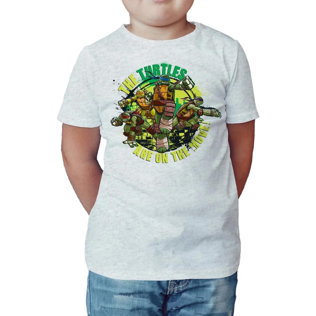 TMNT Gang Move Official Kid's T-Shirt Teenage Mutant Ninja Turtles Shirt