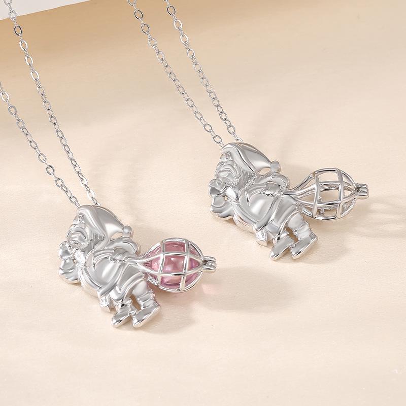 Women's S925 Silver Aromatherapy Magic Box Necklace - Christmas Gift Hollow Pendant