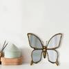 Wall Mirror Dragonfly Butterflies Design Decorative Sculpture Living Room Bedroom Hallway Functional Reflective Art Home Decor