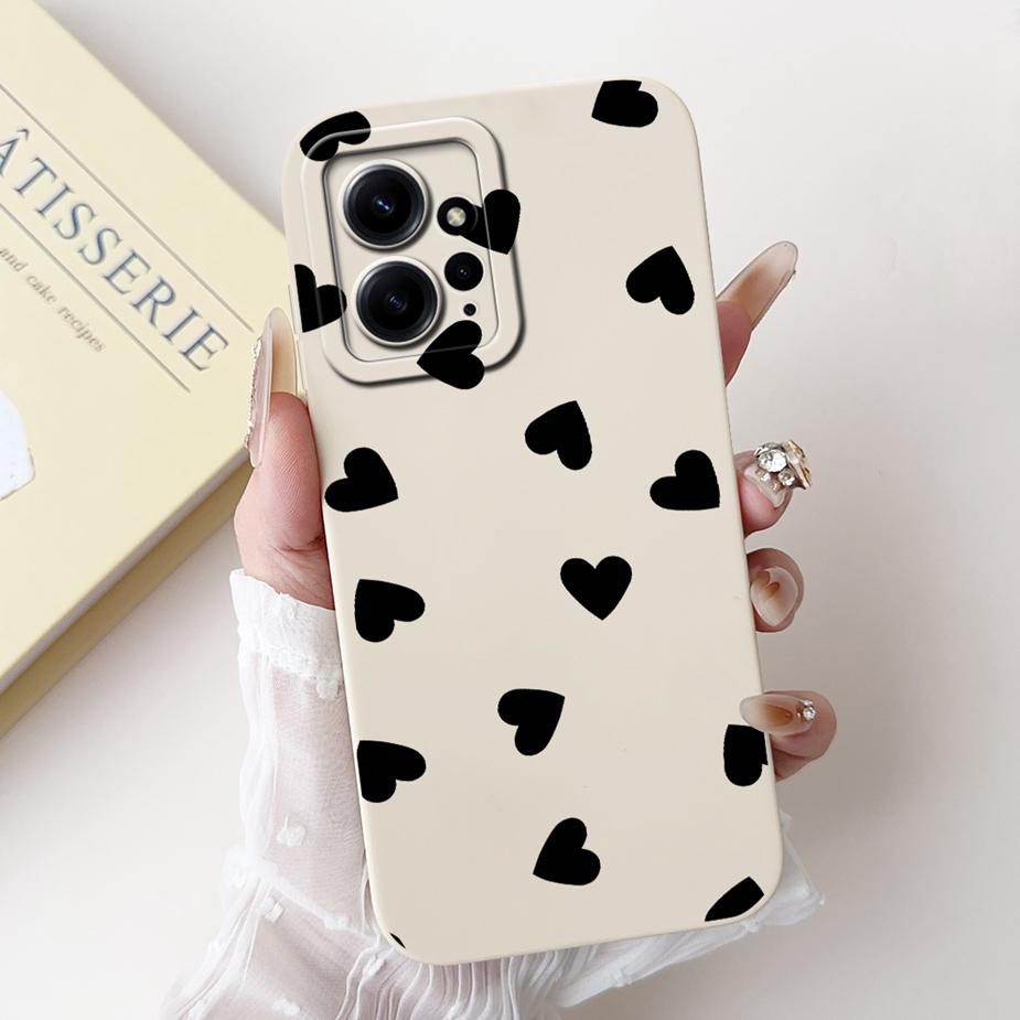 Per Custodia Xiaomi Redmi Note 12 4G Note12 5G Carina Coniglio Cartone Animato Cover Morbida TPU Custodia per Telefono Per Xiaomi Redmi Note 12 Pro Plus Guscio