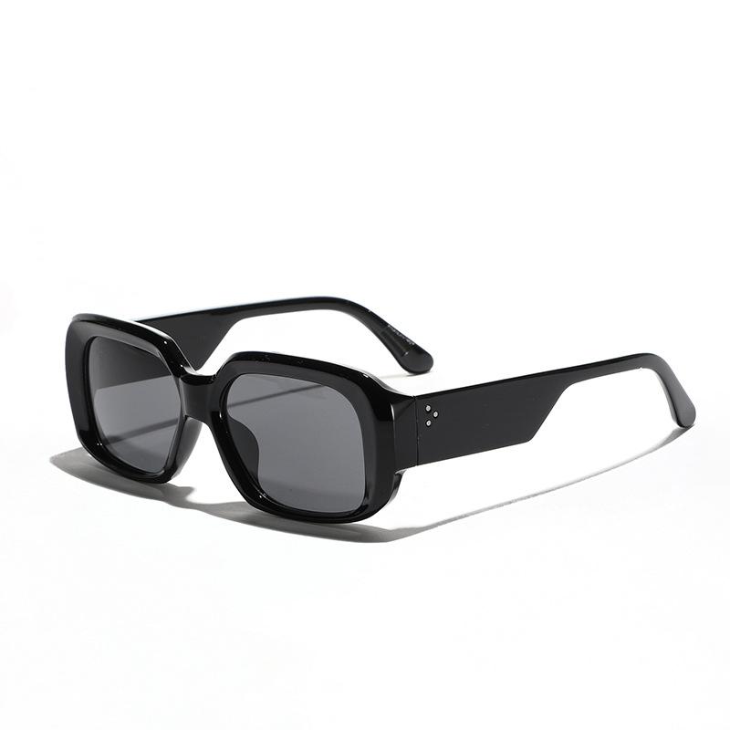 Retro Box Sunglasses Men'S Trend Xiaohongshu Glasses Ins Sunglasses Women