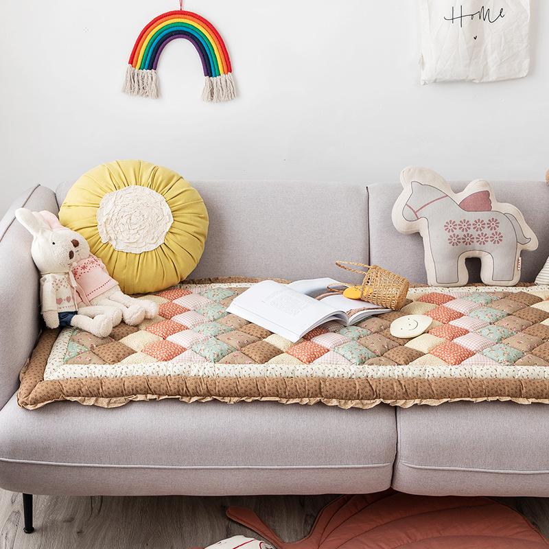 Καθαρό Βαμβάκι Χειροποίητο 100% Βαμβακερό Μαξιλάρι Καναπέ Μαξιλάρι Αντιολισθητικό Πυκνωμένο Μαξιλάρι Ατμομάγειρα Κάλυμμα Καναπέ Κάλυμμα Πλένεται στο Πλυντήριο