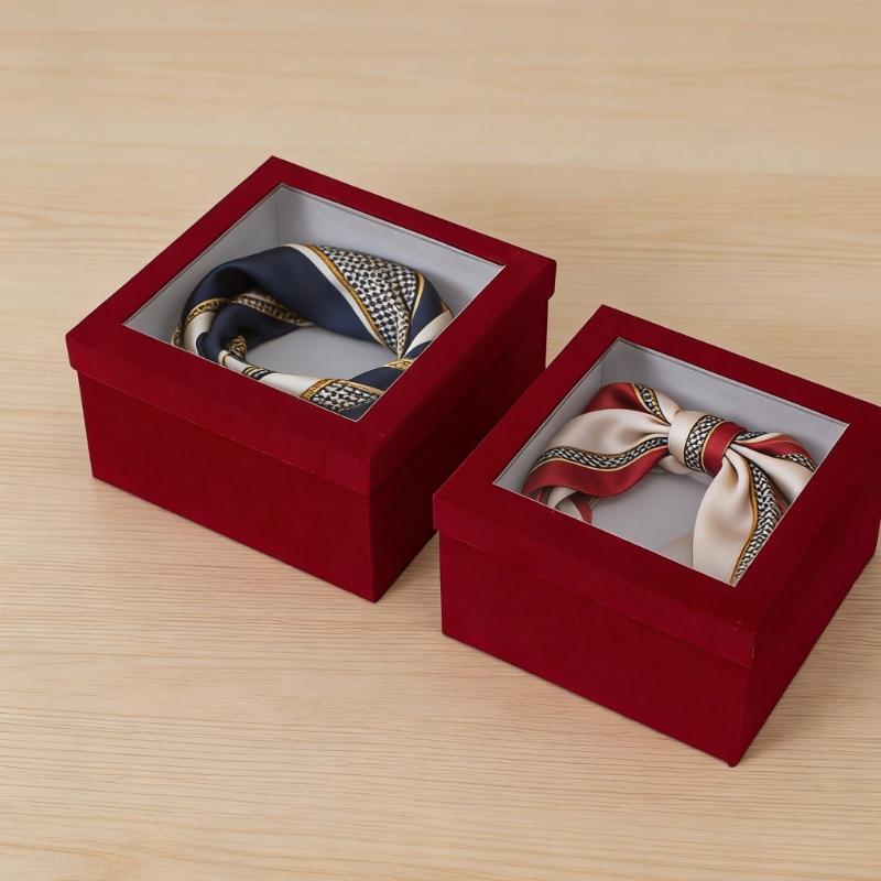Portable Paper Flower Bucket Craft Container Round/Square Gift Packaging Box For Weddings Anniversaries And Event