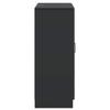 Black Sideboard 66 x 34.5 x 87 cm Particleboard